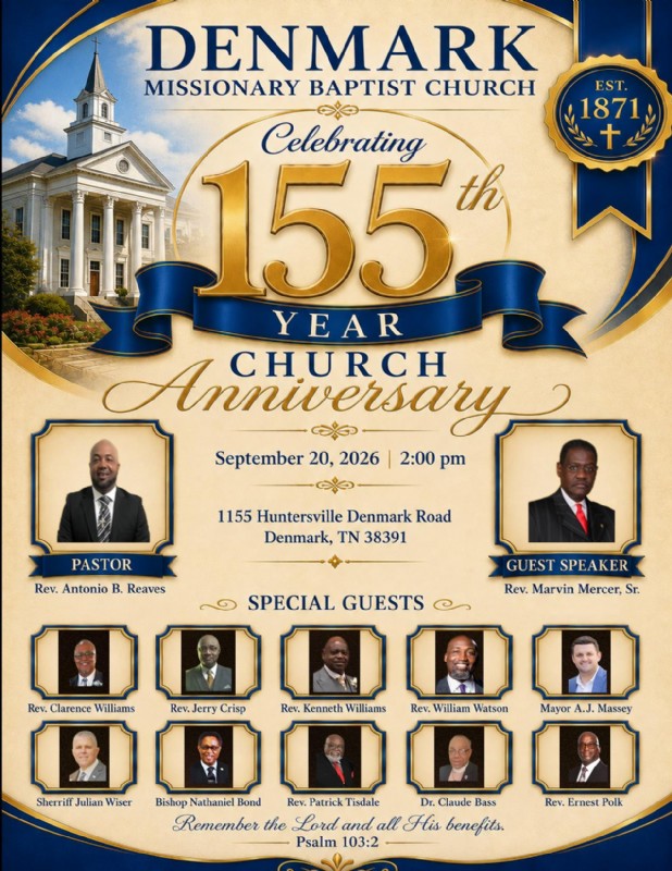 2026 155th Church Flyer